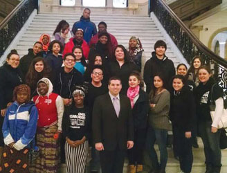 Chelsea Teens at the State House