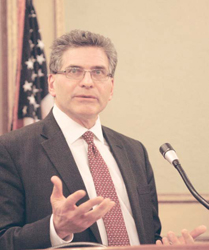 City Manager Tom Ambrosino gave his State of the City Address on Monday, March 13, to the City Council. In the 15-minute speech, he discussed development, the public schools, the City’s federal lawsuit against the Trump Administration and public safety - among other things.