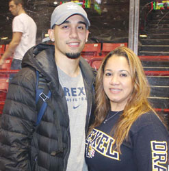Chelsea’s College Basketball Star:Drexel’s Sammy Mojica Excels in His Last Game in Boston